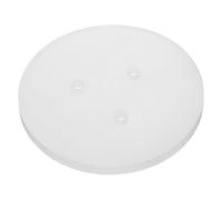 Ipetboom Pièce de Rechange pour Machine à Pop-corn Ancienne 3 Trous Coussinet en Silicone Isolant Haute Résistance Compatible Machines Manuelles Cuisson Maison