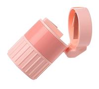 Ipetboom Pilulier Portatif Médicament Pilulier De Voyage Étui à Distributeur Tasse Poubelle Conteneurs Séparateur De Coupe Coupe-pilule Médecine Piluliers Titulaire Rose Abdos