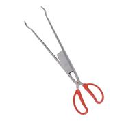 Ipetboom Pince à Anguilles en Acier Inoxydable 52 Cm Anti-dérapante, Outil de Serrage pour Crabes et Homards, Gadget Cuisine Polyvalent pour Fruits de Mer et Ramassage des Déchets