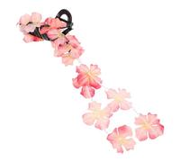 Ipetboom Pince à Cheveux Requin avec Pompon Floral Style Plage Hawaïen Accessoire de Coiffure pour Fêtes