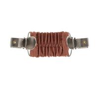 Ipetboom Pince à Pull Élastique Femme Clips de Cardigan Rétro Vintage, Pince à Robe en Tissu Léger Marron Clair, Accessoire Polyvalent pour Châle, Chemise et Manteau, Maintien