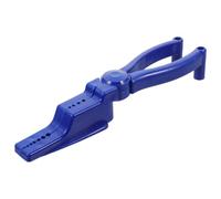 Ipetboom Pince Porte-Clous en Plastique Guide de Protection des Doigts Outil Auxiliaire de Fixation Portable Pince Articulée pour Clous Compatible Marteau Accessoire de Bricolage