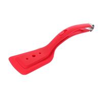 Ipetboom Pince Spatule Silicone Haute Température pour Poisson Steak Œufs Barbecue Cuisine Portable Anti-dérapante Rouge