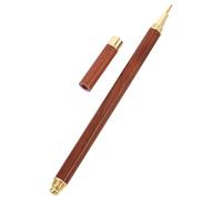 Ipetboom Pinceau pour Nail Art à Manche en Bois - Stylo Vernis à Ongles de Précision Dégradé Naturel - Pinceau à Ongles Fin pour Lignes et Ombrages - Compatible Gel Acrylique et Aquarelle