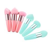 Ipetboom Pinceaux De Maquillage 6 Pièces En Latex Pour Fond De Teint Éponges De Beauté Et Portables Utilisation Humide Et Sèche Outils Cosmétiques Accessoires De Maquillage Pratiques