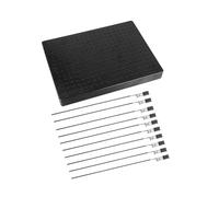 Ipetboom Pinces Crocodile de Modélisme avec Base Stable pour Loisirs Créatifs Pince de Coloration et Confortable pour Peinture DIY Lot de Clips Noirs avec Tête Souple