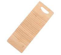 Ipetboom Planche à Laver En Bambou 40x15x1,5 Cm Outil De Lavage Manuel Bois Solide Motif Ondulé Pour Lessive à La Main Vêtements Ménagers Nettoyage Usage Maison Entretien Quotidien