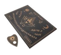 Ipetboom Planche de Radiesthésie à Pendule en Bois Facile à Transporter Planche à Pendule Divination, Motifs Uniques, Décoration de Chambre pour Débutants et Praticiens la Magie