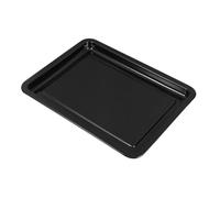 Ipetboom Plaque à Pâtisserie Émaillée Rectangulaire Antiadhésive avec Bac Récupérateur de Graisse Résistance Haute Température Surface Large pour Cuisson Familiale