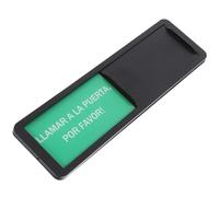 Ipetboom Plaque de Porte Coulissante pour Salle de Conférence Indicateur État Réservé Panneau de Signalisation et Facile à Nettoyer pour Bureau Hôtel Hôpital