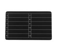 Ipetboom Plaque de Sauvegarde pour Phrase de Récupération en Acier Inoxydable Noir 24 Mots Portefeuille Cryptographique Étanche et Ignifugé Gravure Précise Résistance aux Rayures