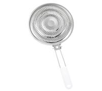 Ipetboom Plaque Diffuseur de Chaleur Inox pour Gazinière et Induction Support Isolant pour Casseroles Pots à Lait et Cafetières Protection Antibrûlure avec Poignée Creuse Pratique Adapté