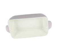 Ipetboom Plat de Cuisson Rectangulaire Moule à Gâteau Antiadhésif avec Poignées Binaurales Ustensile de Cuisine Pratique pour Gâteaux Gratins et Pâtes Couleur Intérieure et Extérieure
