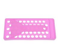 Ipetboom Plateau de Remplissage pour Soin des Lèvres 5 G en Polypropylène Violet Kit 2 Pièces Spatule Racloir Accessoires pour Fabrication DIY de Contenants de Rouge à Lèvres