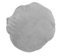 Ipetboom Pochette chauffe-mains zippée - Manchon rond isolant anti-bouloches et anti-brûlure pour chauffe-mains électriques - - thermique doux gris pour la maison et l'école