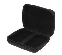 Ipetboom Pochette Portable pour Glucomètre et Matériel Diabétique Rangement Multifonction en Eva et Tissu Oxford Noir, pour Voyage et Usage Quotidien