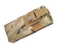 Ipetboom Pochette Radio en Nylon Multifonction 20X9X55 CM Paquet Banane Extérieur Camouflage Militaire Étui Ceinture pour Interphone Support Radio Portable pour Camping et Randonnée