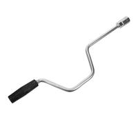 Ipetboom Poignée de Cric de Remorque 50 Cm en Acier Haute Résistance, Manivelle de Remplacement Multifonction pour Vérin de Stabilisation Camping-Car, Accessoire Levage et Maintien Robuste