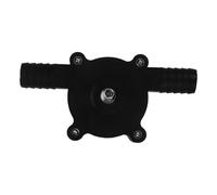 Ipetboom Pompe d'Aspiration d'Eau Portable pour Perceuse Électrique Mini Pompe de Relevage en Plastique Technique Noir pour Eau et Huiles Usage Domestique et Chantier