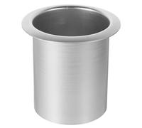 Ipetboom Porte-gobelet en Métal Inoxydable pour Canapé Inclinable, Support Stable pour Tasse, Accessoire de Remplacement pour Poignée de Fauteuil, Adapté Maison, Voiture et Bureau - 1