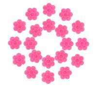 Ipetboom Porte-gobelet en Plastique Rose Pratique et Léger pour Colle à Faux Cils, 200pcs, pour Mélange et Application des Couleurs Nail Art