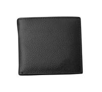 Ipetboom Porte-Monnaie Court pour Homme Porte-Cartes Portable Cuir Poche pour Billets Pliés Et Noir