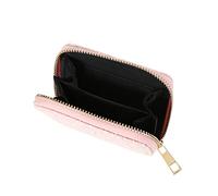 Ipetboom Porte-Monnaie Femme Petit Paquet à Fermeture Éclair en Cuir Synthétique Paquet De Rangement pour Shopping Et Voyage Design Élégant Et Coloré 3 Couleurs Disponibles