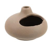 Ipetboom Porte-Parfum en Céramique Fait Main Plateau en Terre Cuite Bol à Parfum pour Bâtonnets et Cônes de Bois de Santal Diffuseur D’Arôme Relaxant pour Maison Bureau et Contemplation