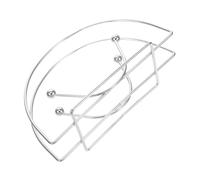 Ipetboom Porte-serviettes Fer Demi-rond Compact Support Papier Essuie-tout Robuste Distributeur Pratique pour Table à Manger et Cuisine Organisateur Rangement Napkins Facile Accès