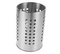 Ipetboom Porte Ustensiles Acier Inoxydable pour Cuisine Panier de Rangement Multifonction pour Baguettes Fourchettes et Cuillères Support et Facile à Nettoyer Compact et Pratique