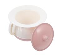Ipetboom Pot de Chambre pour Personnes Âgées en Plastique Épais avec Couvercle Urinoir Portable 1 Pièce Seau à Urine pour Adultes Usage Maison et Chambre Couleur Rose Réutilisable