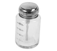 Ipetboom Pousser La Bouteille En Verre Dissolvants Pour Vernis à Ongles Contenants De Dissolvant Pour Vernis à Ongles Flacon Pompe En Verre Flacons Pompe Manucure Un Verre Type De Poussée