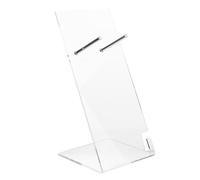 Ipetboom présentoir sèche-cheveux support mural pour organisateur de sèche-cheveux comptoir d'accessoires de salle de bain support d'outil de cheveux porte-cheveux Acrylique Transparent