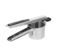 Ipetboom Presse-Purée Manuel en Acier Inoxydable Petit Format, Presse-Légumes Robuste pour Purée de Pommes de Terre, Fruits et Aliments pour Bébés, Outil Cuisine Compact et Facile à