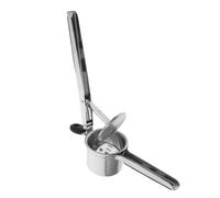 Ipetboom Presse-purée Manuelle en Acier Inoxydable Robuste pour Pommes de Terre et Fruits Design Ergonomique, Outil Polyvalent Cuisine Quotidienne