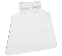 Ipetboom Protection de Banc Transparente en Plastique pour Meuleuse D'établi, Visière de Protection Oculaire Anti-poussière, Accessoire de Fixation Robuste, Écran de Sécurité pour Atelier,