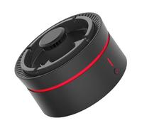 Ipetboom Purificateur Air Multifonction Céramique avec Ioniseur et Filtre Hepa Cendrier de Bureau Rechargeable Élimination Fumée Odeurs pour Maison