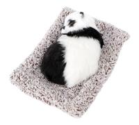Ipetboom Purificateur d'Air Chat en Peluche Bambou Charbon, Tissu Souple, Accessoire Intérieur Maison et Bureau, Décoration pour Amoureux des Chats