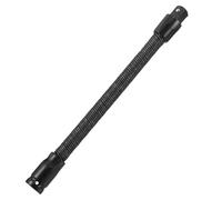Ipetboom Rallonge de Douille Flexible 1/2 250 Mm avec Ressort, Barre D'extension Articulée Incurvée pour Clé à Molette, Rallonge Réglable pour Accès Difficile en Bricolage et Mécanique