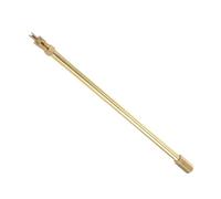 Ipetboom Rallonge de Valve Métallique 200 MM pour Pneus Voiture et Camion Prolongateur de Tige Doré Robuste Accessoire de Gonflage Pratique pour Camping-Car et Remorque