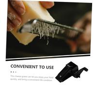 Ipetboom Râpe Fromage Rotative Manuelle avec Manche Ergonomique Plastique Rapide et Sécurisée pour Fromage Dur et Légumes
