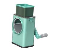 Ipetboom Râpe Manuelle Multifonction avec Manivelle Trancheuse Légume Portable Lame Interchangeable pour Émincer Râper Couper Facilement Outil de Cuisine Compact et Facile à Nettoyer