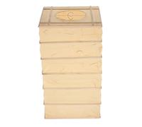 Ipetboom Rectangular Paper Lampshade With Bamboo Frame Foldable Japanese Origami Design Ceiling Pendant Light Cover For Home Hotel Table And Floor Decor