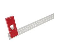 Ipetboom Règle à Tracer Réglable 30 Cm pour Travail du Bois, Équerre de Charpentier en Acier Inoxydable, Guide de Perçage Précis pour Menuiserie et Positionnement D’armoire