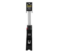 Ipetboom Règle de Mesure Hauteur pour Garçon et Filles et Adultes 2 Mètres, Design Rétractable Précis en Abs/pvc, Maison et L'école, Couleur Noire
