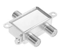 Ipetboom Répartiteur de Câble 2 Voies 5-2400 MHz Compatible Rg6 pour TV Câble Satellite et Antenne Distribution Numérique Double Sortie Haute pour Système Catv