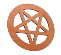 Ipetboom Rituel Altar Décoration Étoile à Pointes pour Cérémonies Sacrées Ornement Vintage avec Base Protectrice pour Spirituelles