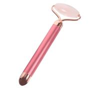 Ipetboom Roller De Jade Rose Pour Soin Visage Outil De Masseur Anti-rides Et Relaxation Pour Éliminer Gonflements Et La Peau Sans Électricité