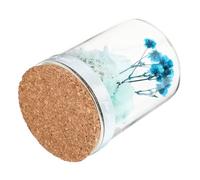 Ipetboom Rose Éternelle sous Cloche Verre Décorative pour Saint Valentin Cadeau Original et Élégant avec Fleur Immortelle Ornement pour Maison et Bureau