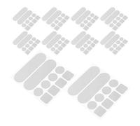 Ipetboom Ruban Adhésif de Réparation pour Casseroles en Acier Inoxydable Haute Température Lot de 12 Feuilles Patch Anti-Fuite Métallique Cuisine Étanchéité et Réparation